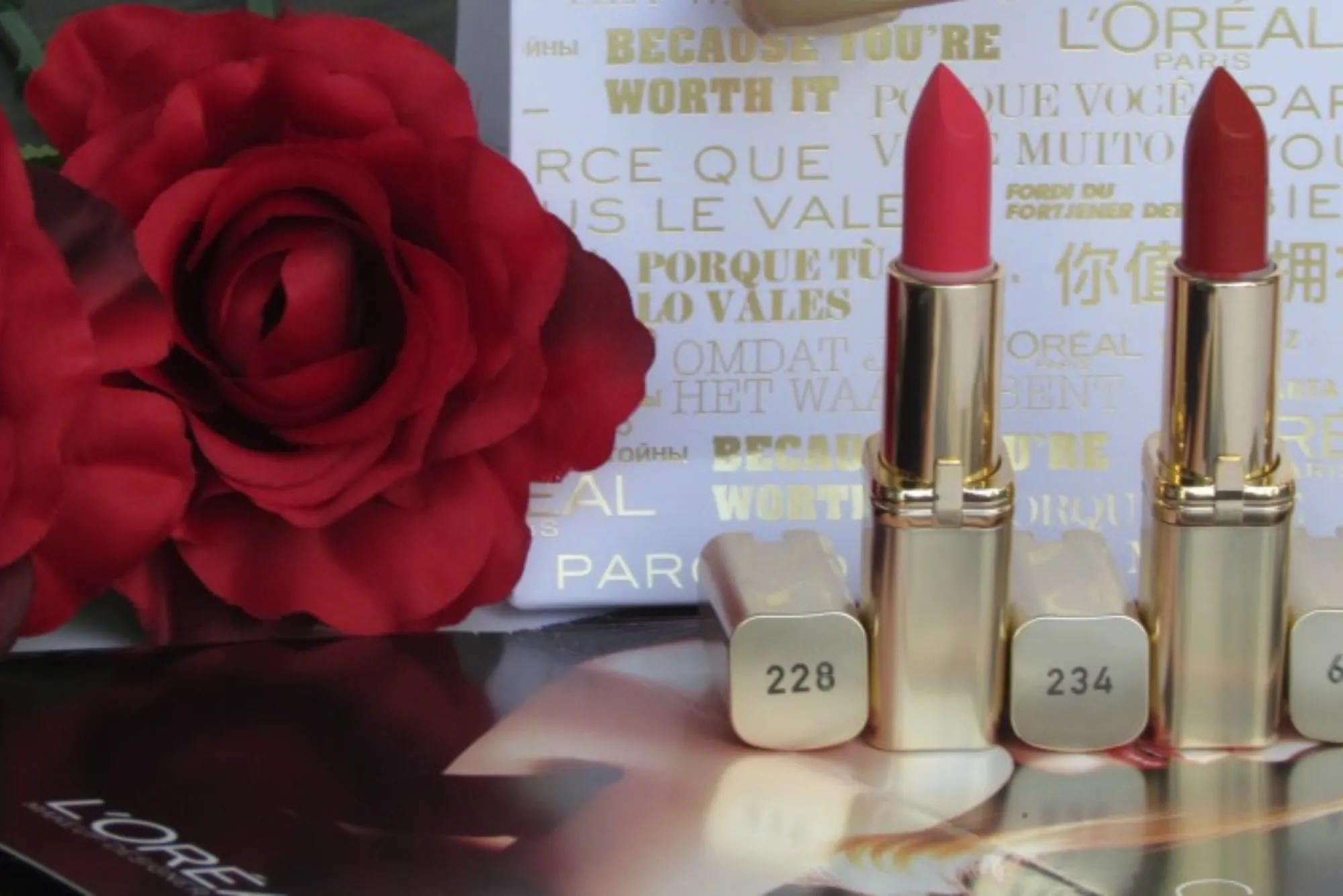 L'oreal color riche satin lipstick