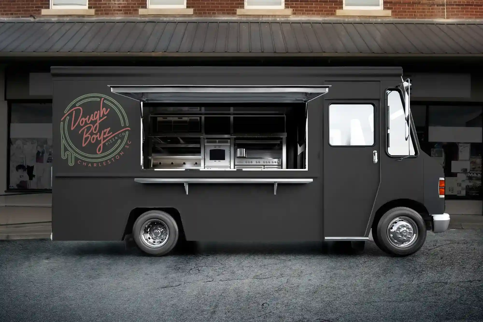 Inspiration for BBQ Food Truck Paper Drawings